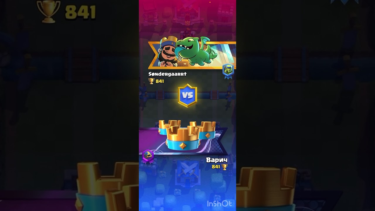 Играю в CLASH ROYALE
