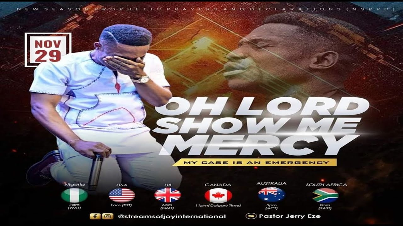 OH LORD SHOW ME MERCY - MY CASE IS AN EMERGENCY || 29TH NOVEMBER 2023