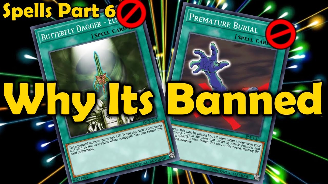 Equip Spell Cards - Explaining All Banned Spells in YuGiOh [Part 6, (Final Part)]