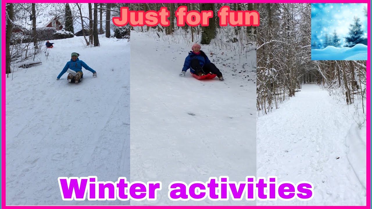 Winter activities🥶