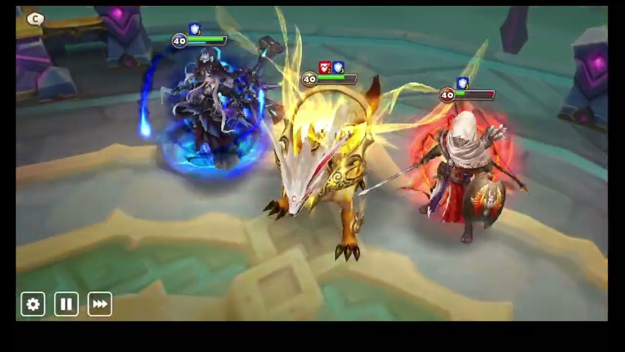Summoners war: XZ tetra Brita vs Lamiella Taranys Ashour