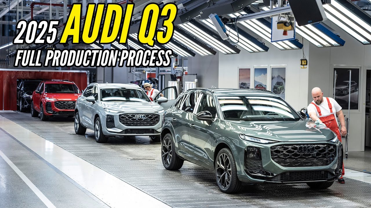 2025 Audi Q3 &ndash; Full Production Process | Factory Tour with Industrial ASMR Sounds | AUTOBICS