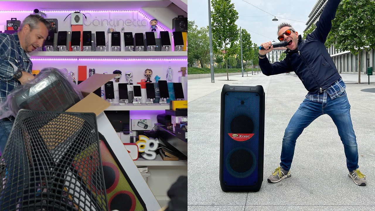 UNBOXING...RISCHIO L'ARRESTO in PIAZZA con la CASSA SUPERTAMARRA