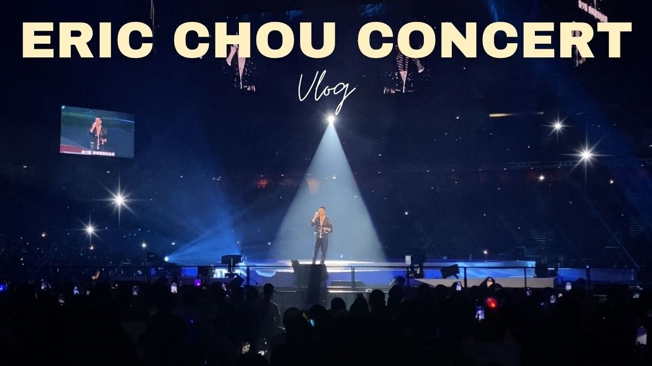 ERIC CHOU IN SINGAPORE 🇸🇬 周兴哲 旅程 演唱会新加坡站 Odyssey Return Concert Singapore, 360 stage 😍 | VLOG