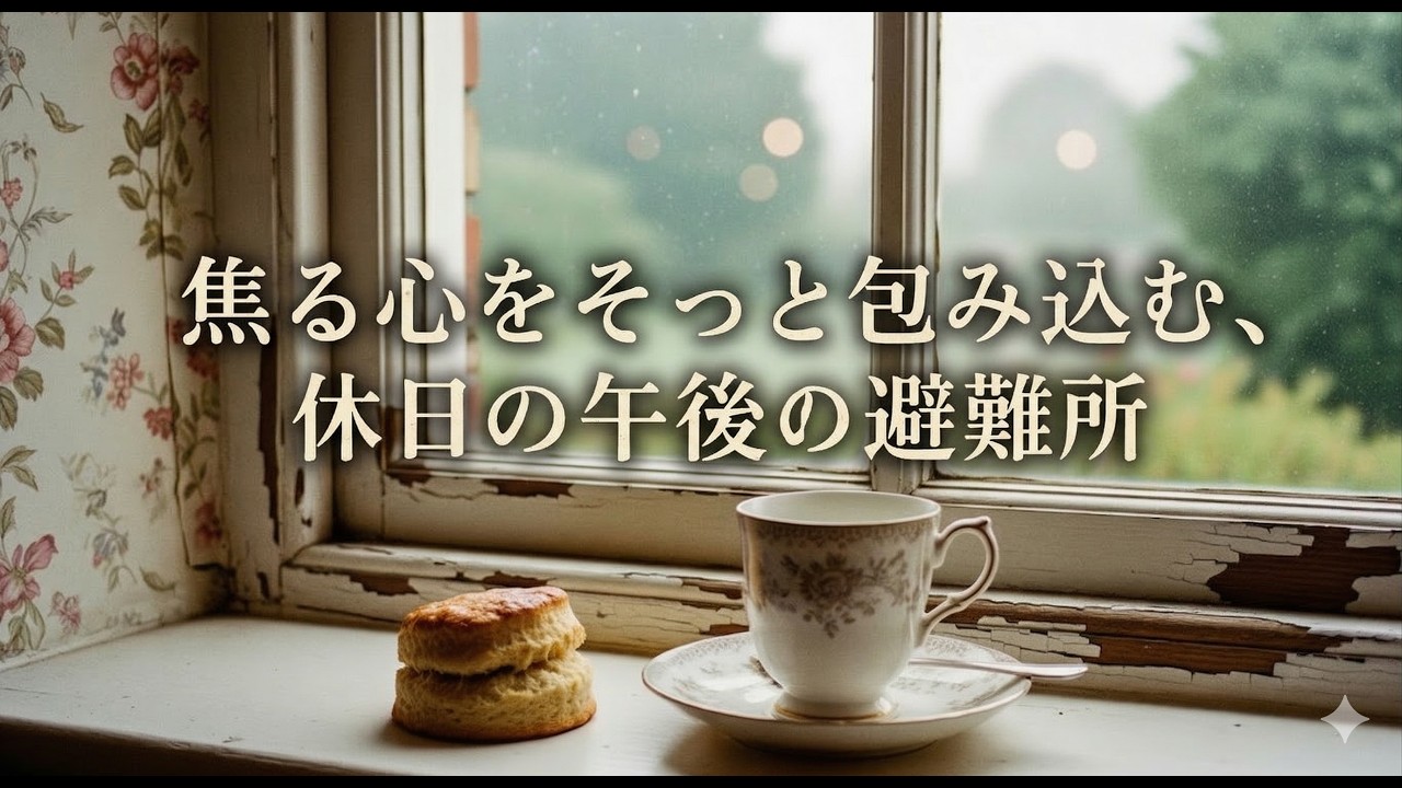 少しだけ現実から離れる朝。アンティークな部屋で温かい紅茶とレコードの音に沈む、至福のリラックスBGM☕️