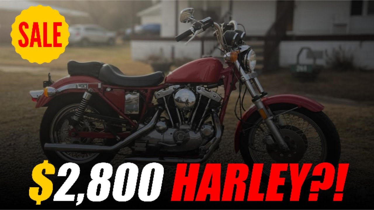 Harley за 2800 долларов?! Настоящие мотоциклы, настоящие цены, настоящие объявления.