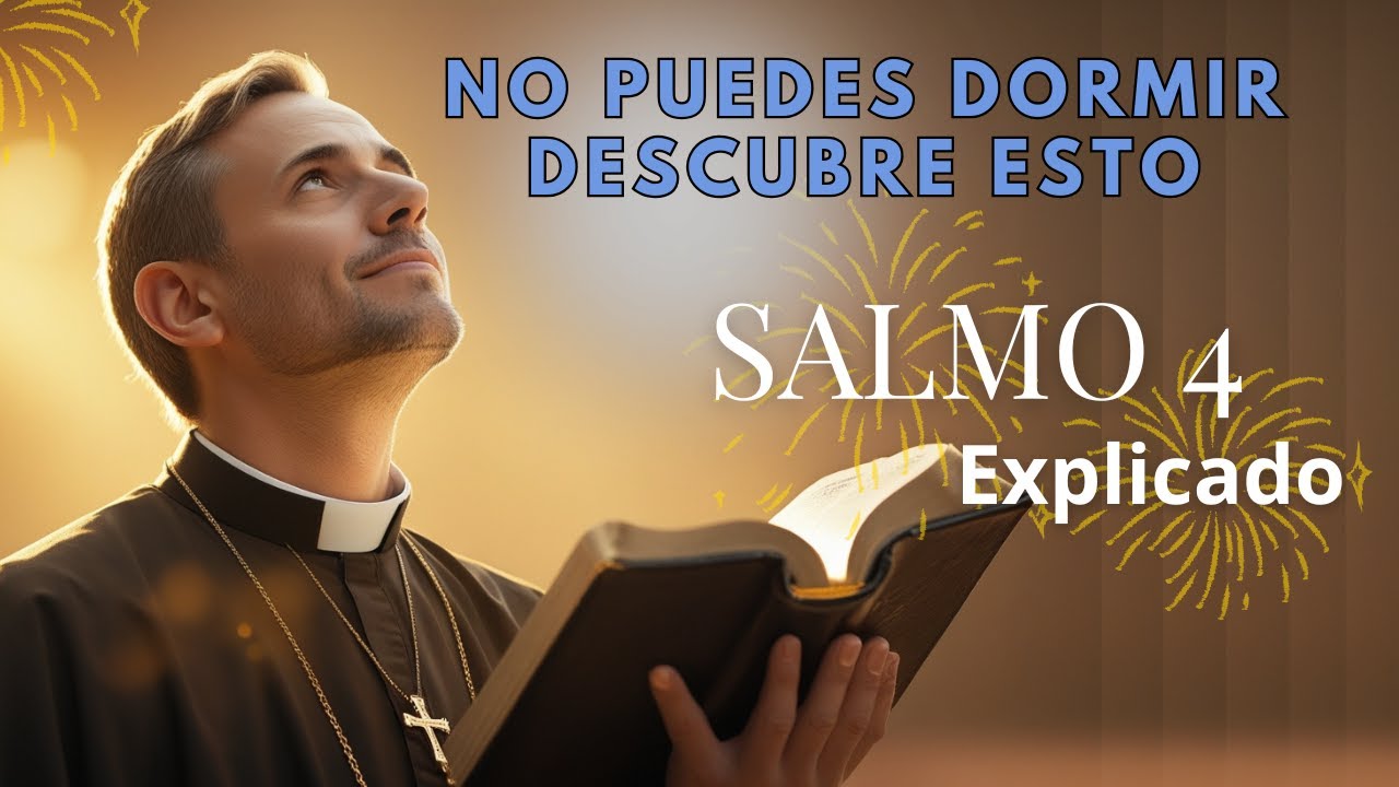 Salmo 4 explicado: El SECRETO de la PAZ en MEDIO de la ANGUSTIA