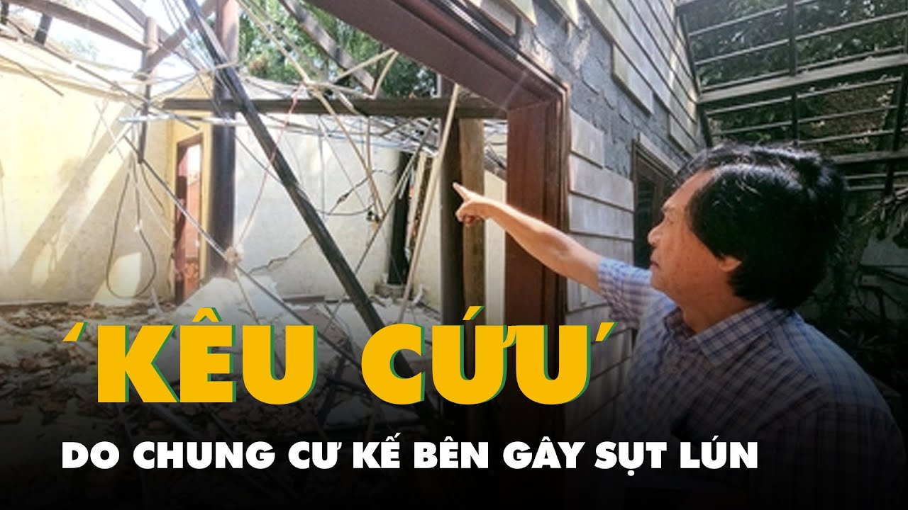 Chủ khu du lịch tại TP.HCM 'kêu cứu' do chung cư kế bên gây sụt lún