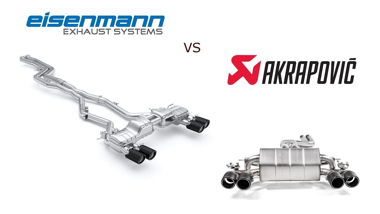 BMW M2 Competition - Akrapovic vs Eisenmann Full Cat-Back Exhaust Comparison