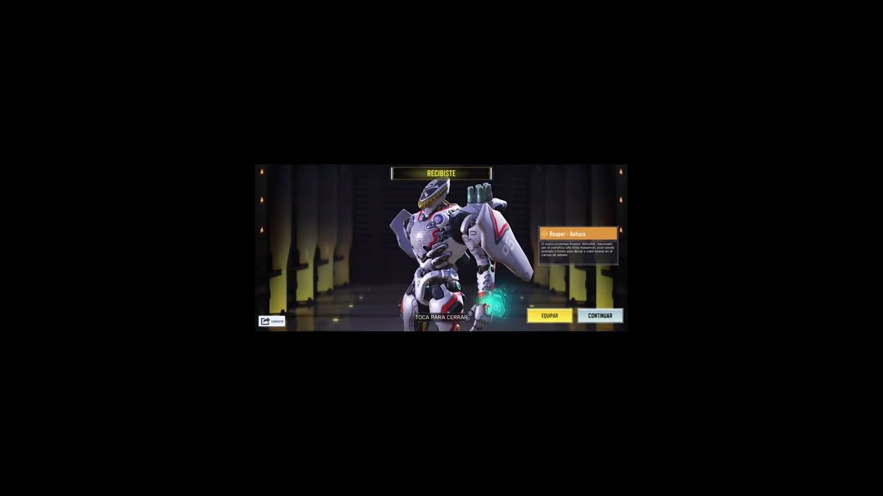 *Comprando ruleta del robot #Reaper Personaje & Arma Legendaria #M4LMG Salamander  #Ashura