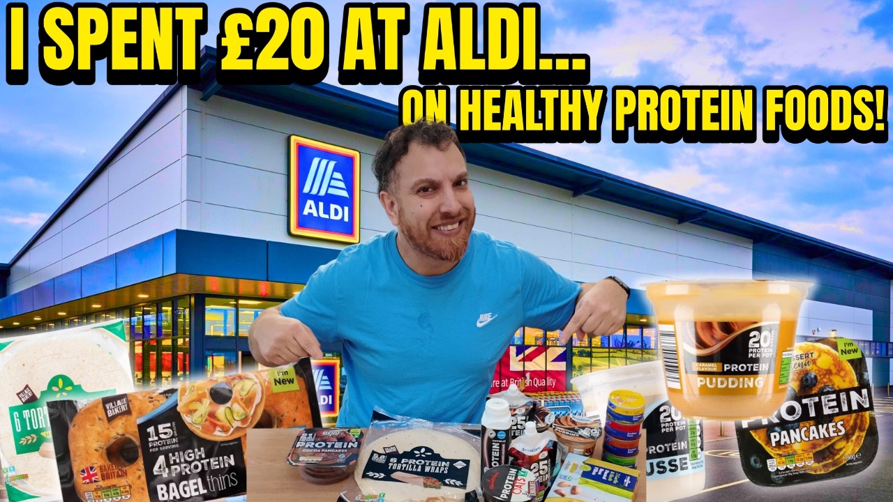 ALDI HAUL But HEALTHY...ALL This Food For &pound;17.69!