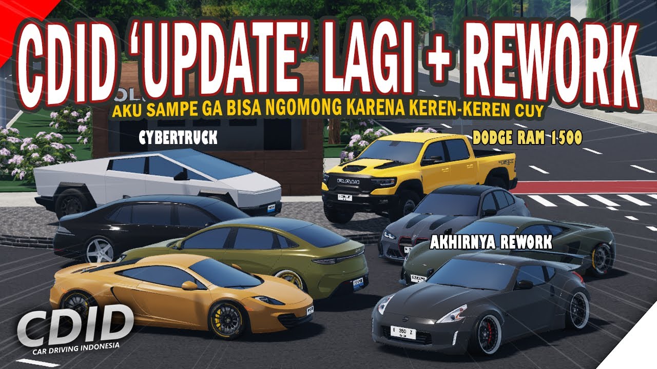 CDID 'UPDATE' LAGI NAMBAHIN MOBIL BARU, BANYAK REWORK BERUNTUNGLAH ORANG SABAR.. | CDID ROBLOX V2.1