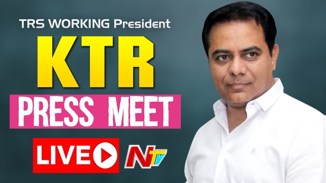 KTR LIVE | KTR Speech in TRS Bhavan | Telangana MP Elections | NTV LIVE