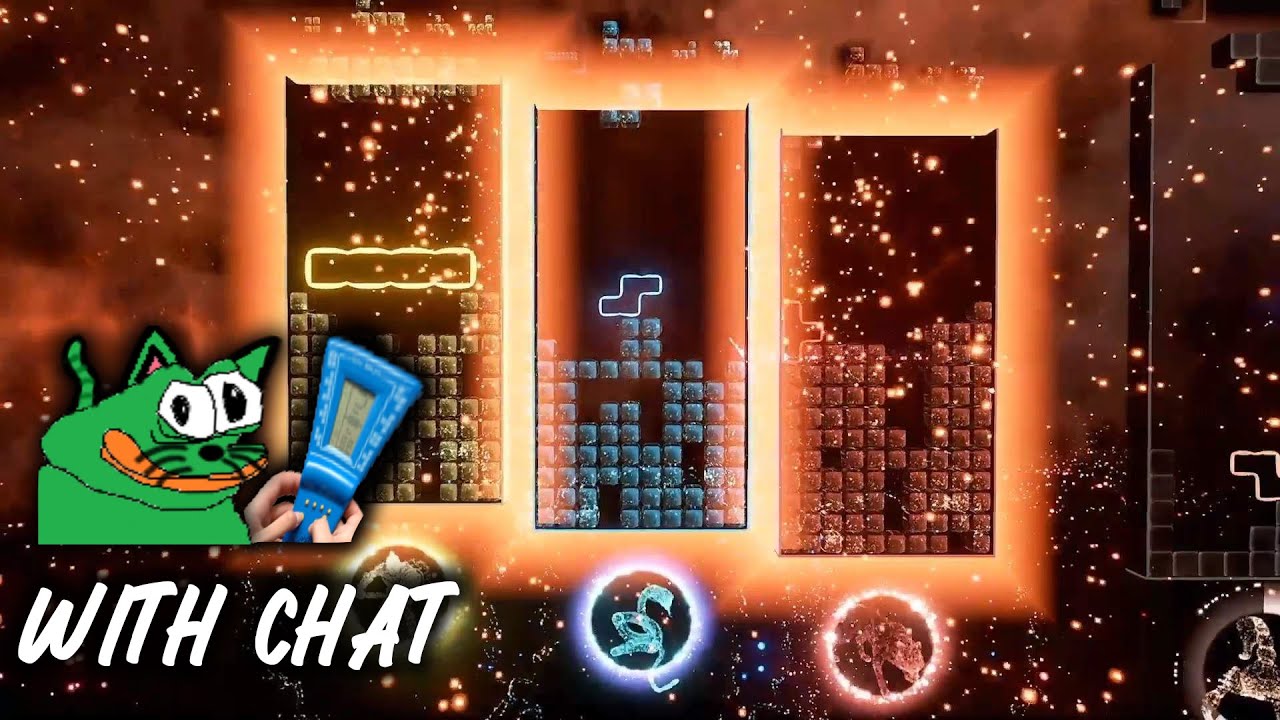 Lirik plays Tetris Effect