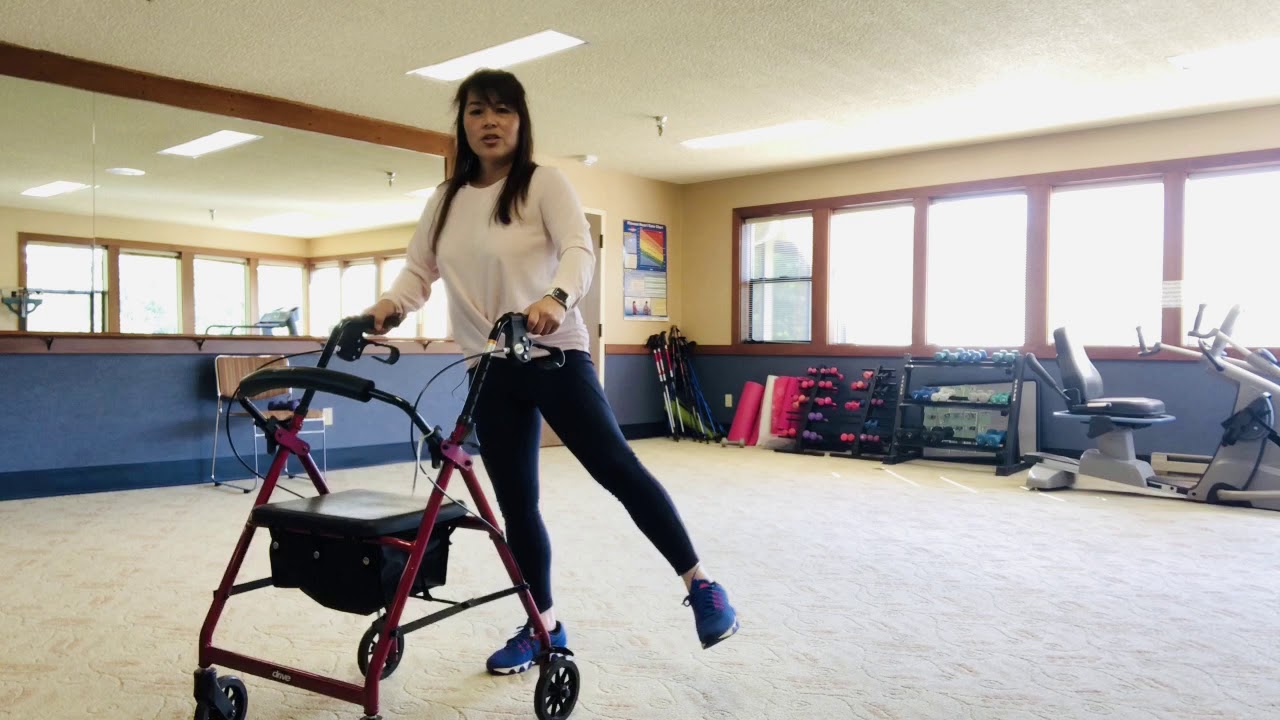 Walker exercises for seniors