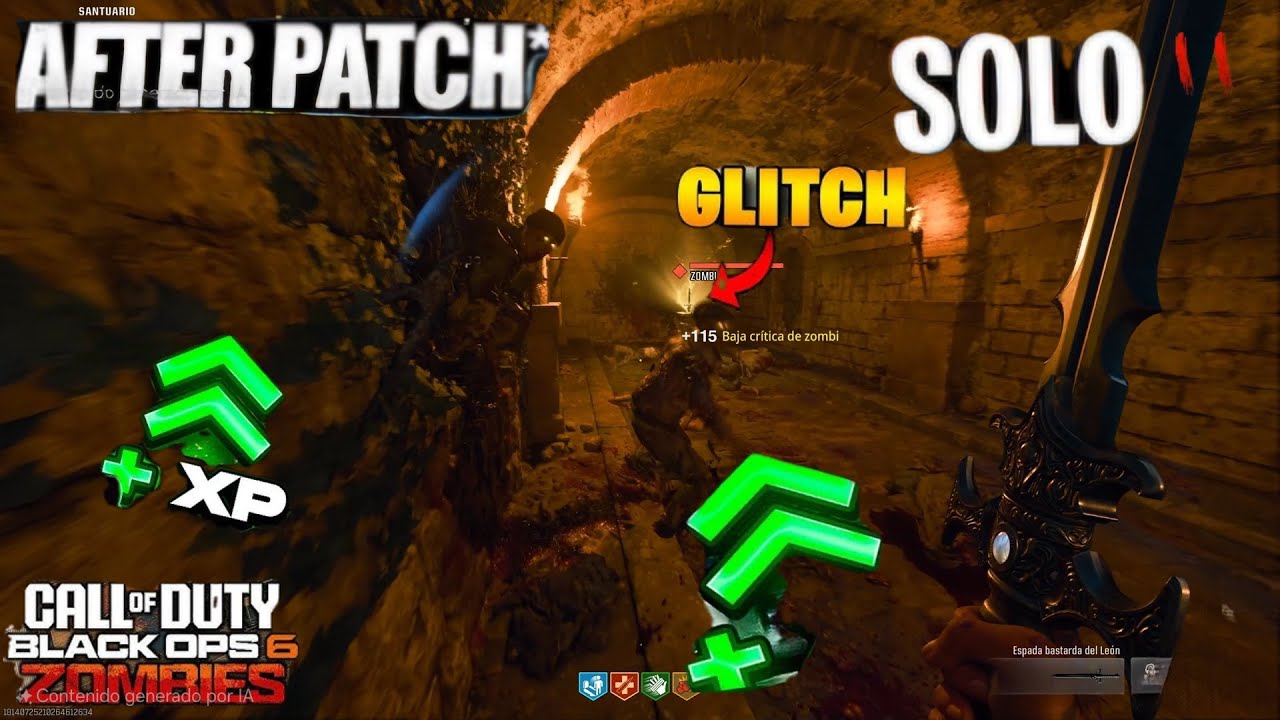 ❗NUEVO METODO GLITCH en SOLITARIO ESPADA de LUZ XP INFINITO | BLACK OPS 6❗