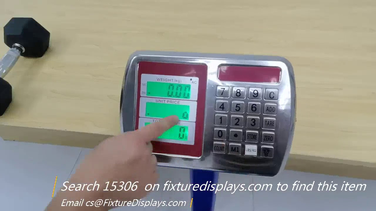Инструкция по калибровке весов платформы 15306