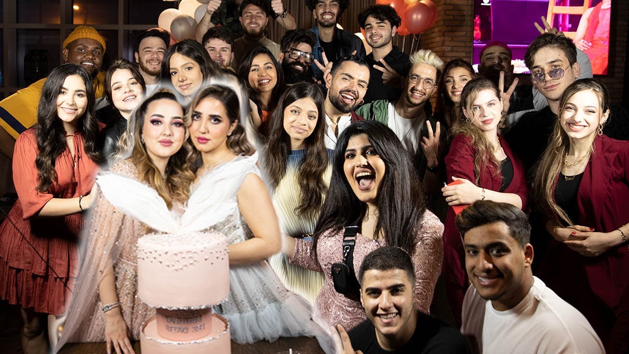 أكبر حفلة عيد ميلاد مع المشاهير😍🎉 لا تفوتوا!