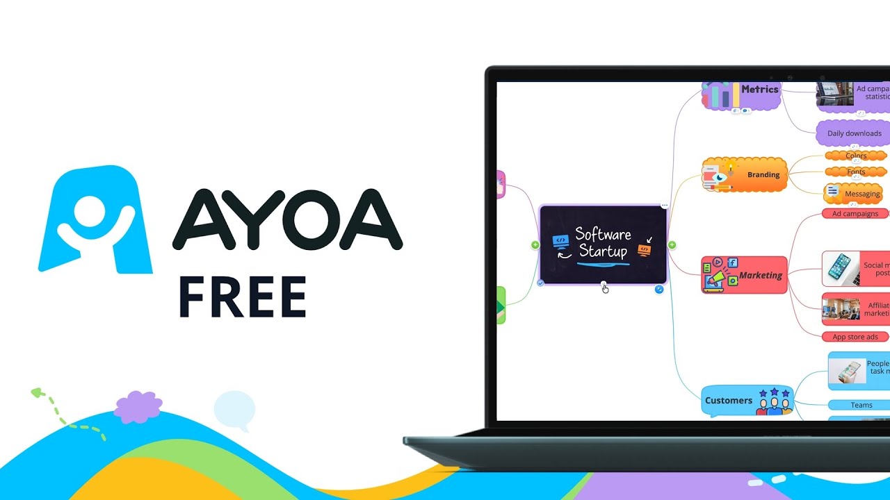 AYOA FREE | Бесплатная программа для создания интеллект-карт