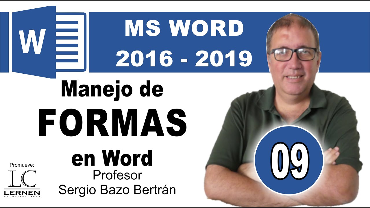 Curso GRATUITO de WORD | Parte 09 | Manejo de FORMAS en Word