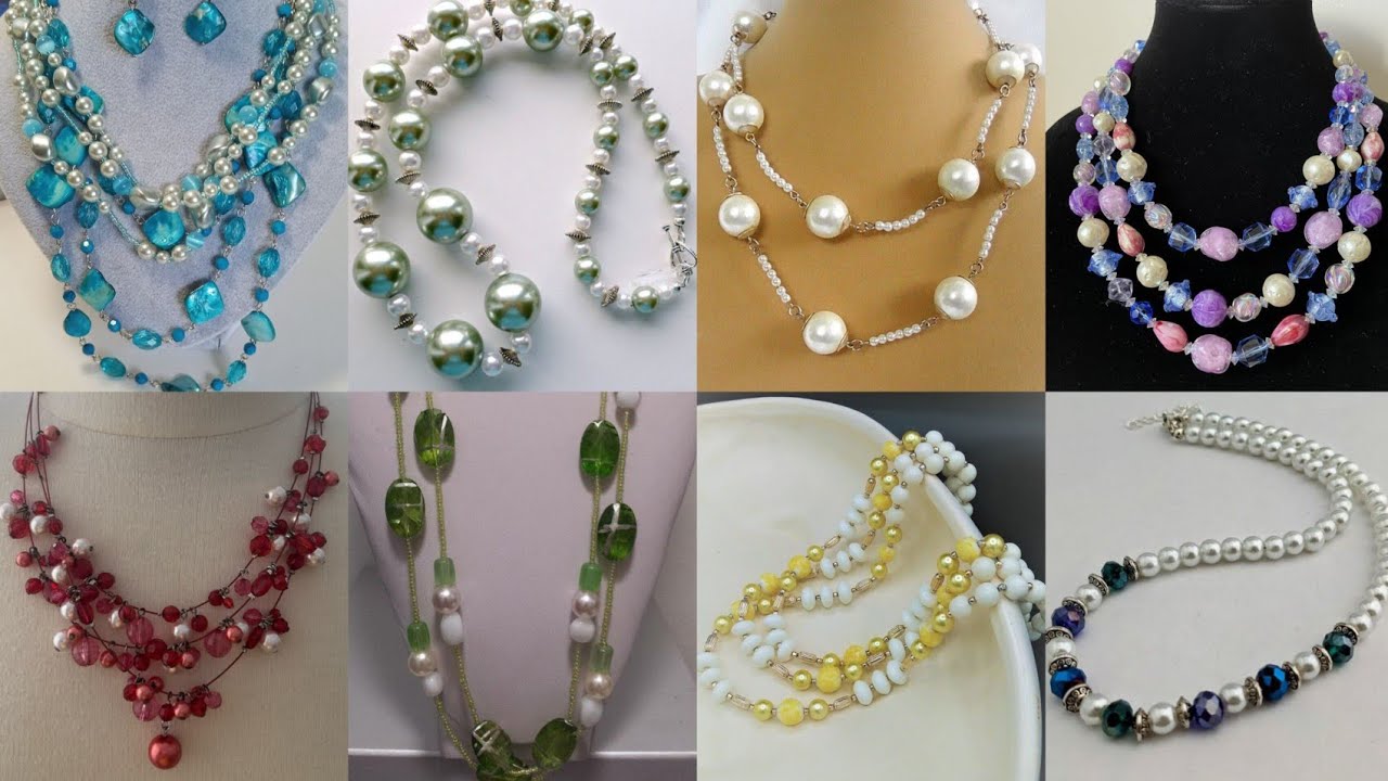 Crystal & Cream: High-End🤩 Glass Bead and Freshwater Pearl Designs