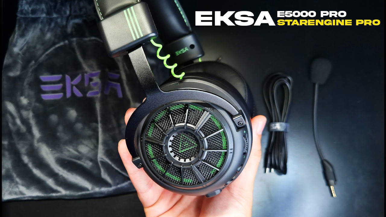 Esse Headset é ENTREGA TUDO por MENOS DE R$300! - EKSA E5000 Pro / Star Engine Pro