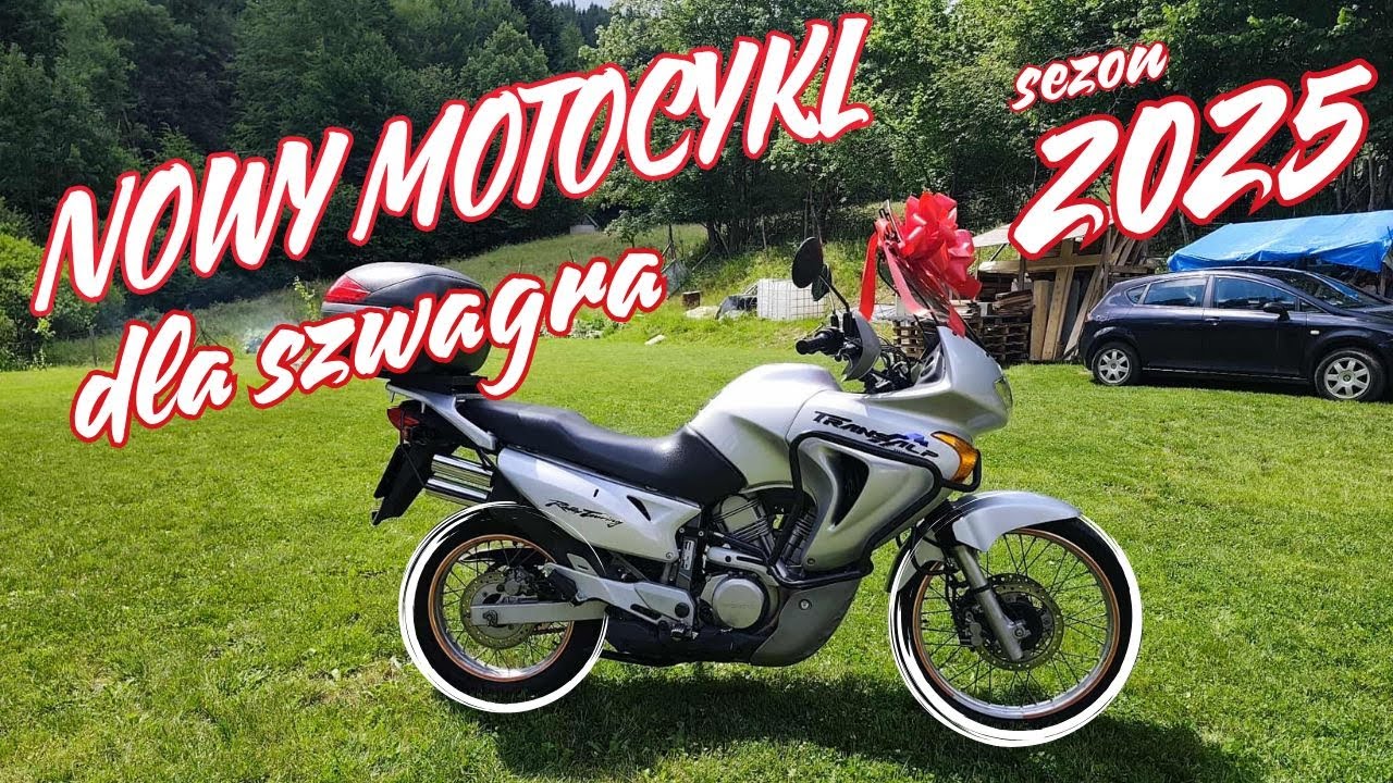 Zakup nowego motocykla, Honda Transalp 650 w rodzinie