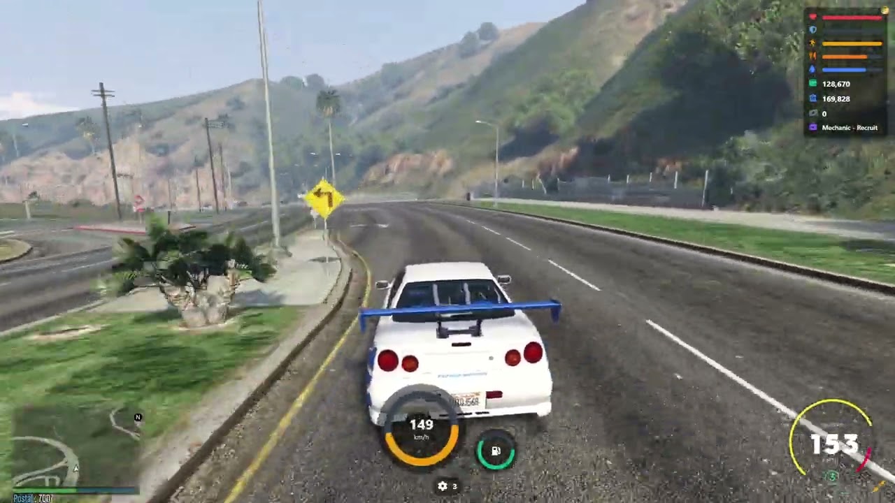FiveM 2F2F Nissan Skyline R34 RB26DETT I6 Sound Mod (DOWNLOAD LINK IN THE DESCRIPTION)