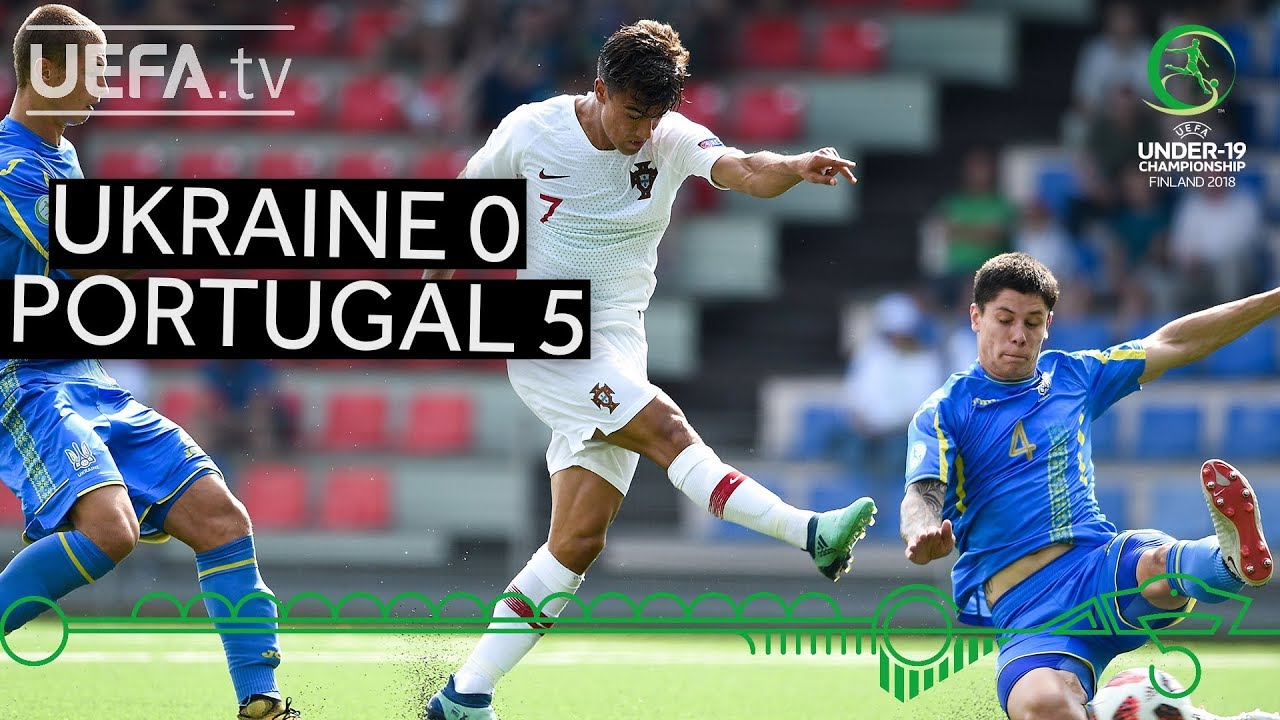 #U19 EURO highlights: Ukraine 0-5 Portugal