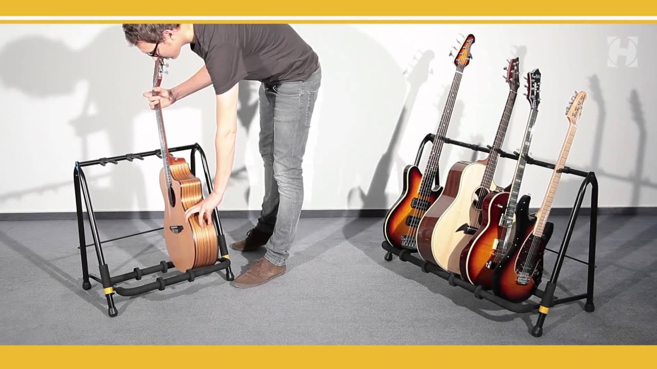 GS523B Hercules 3 Rack Guitar Stand