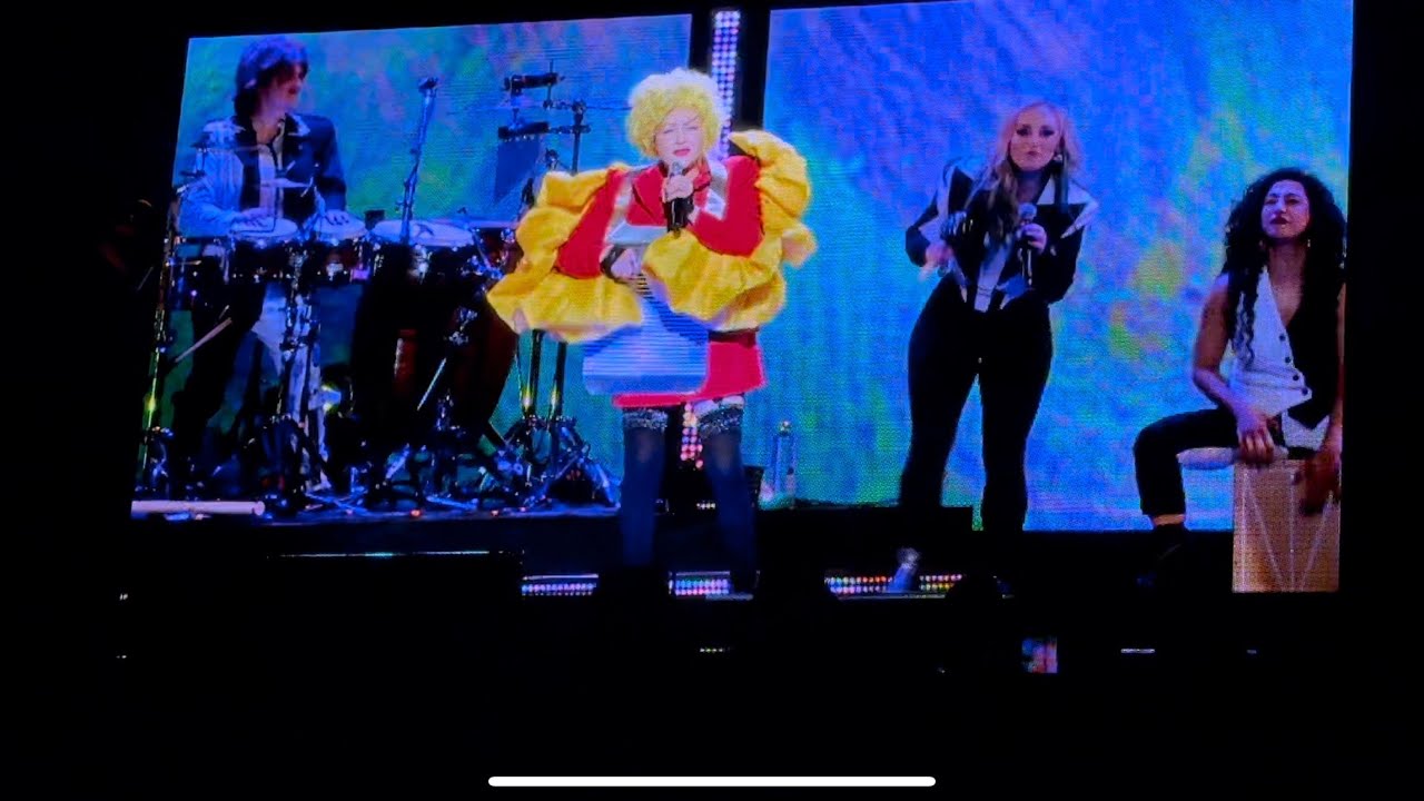 Cyndi Lauper - “Iko Iko” 10/30/2024 Madison Square Garden, New York, NY