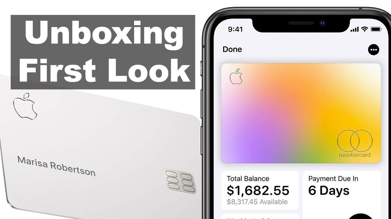 Apple Card Unboxing & First Impressions (Credit Card)