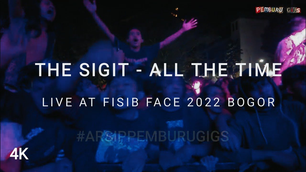 The Sigit - Midnight Mosque Song & All The Time Live At Fisib Face 2022 Bogor (18 Desember 2022) 4K