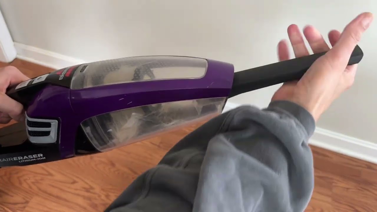 Pet Parents Need This! -- The Bissell Pet Hair Eraser Handheld Vacuum