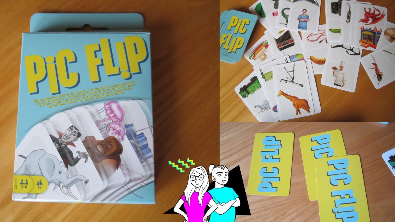 Parliamo di Pic Flip - gioco di carte Mattel