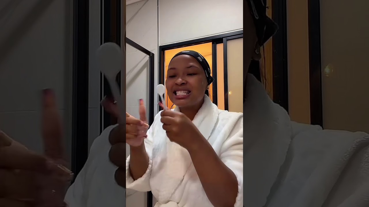 Cyan boujee shares her hygiene routine with her fans live