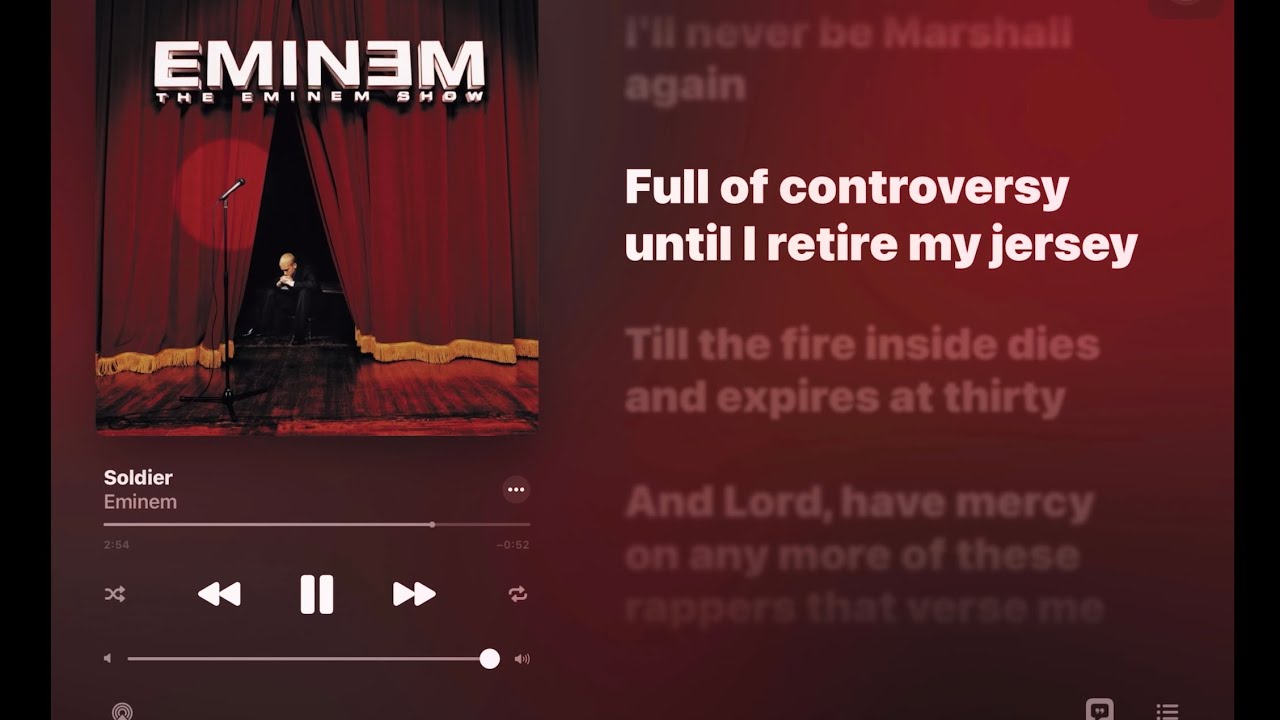 Eminem - Soldier (Clean Lyrics)