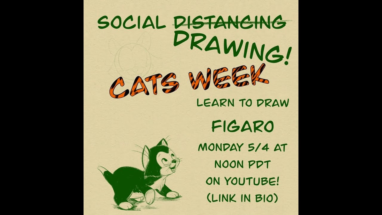 Learn How to Draw Figaro!