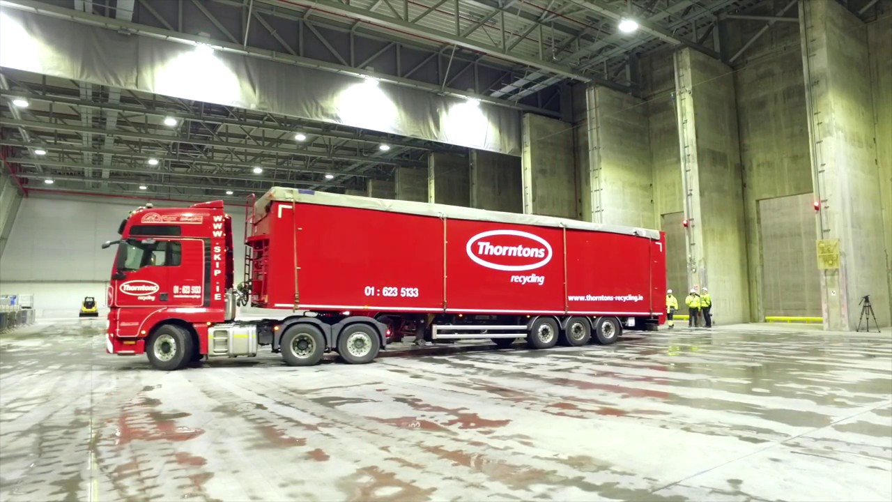 Thorntons Recycling First Delivery of Waste