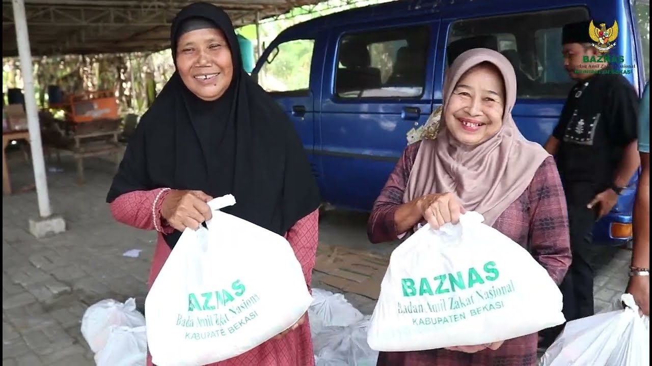 BAZNAS Kabupaten Bekasi Salurkan 9.350 Paket Sembako Melalui Program “SENYUM” Tahap II