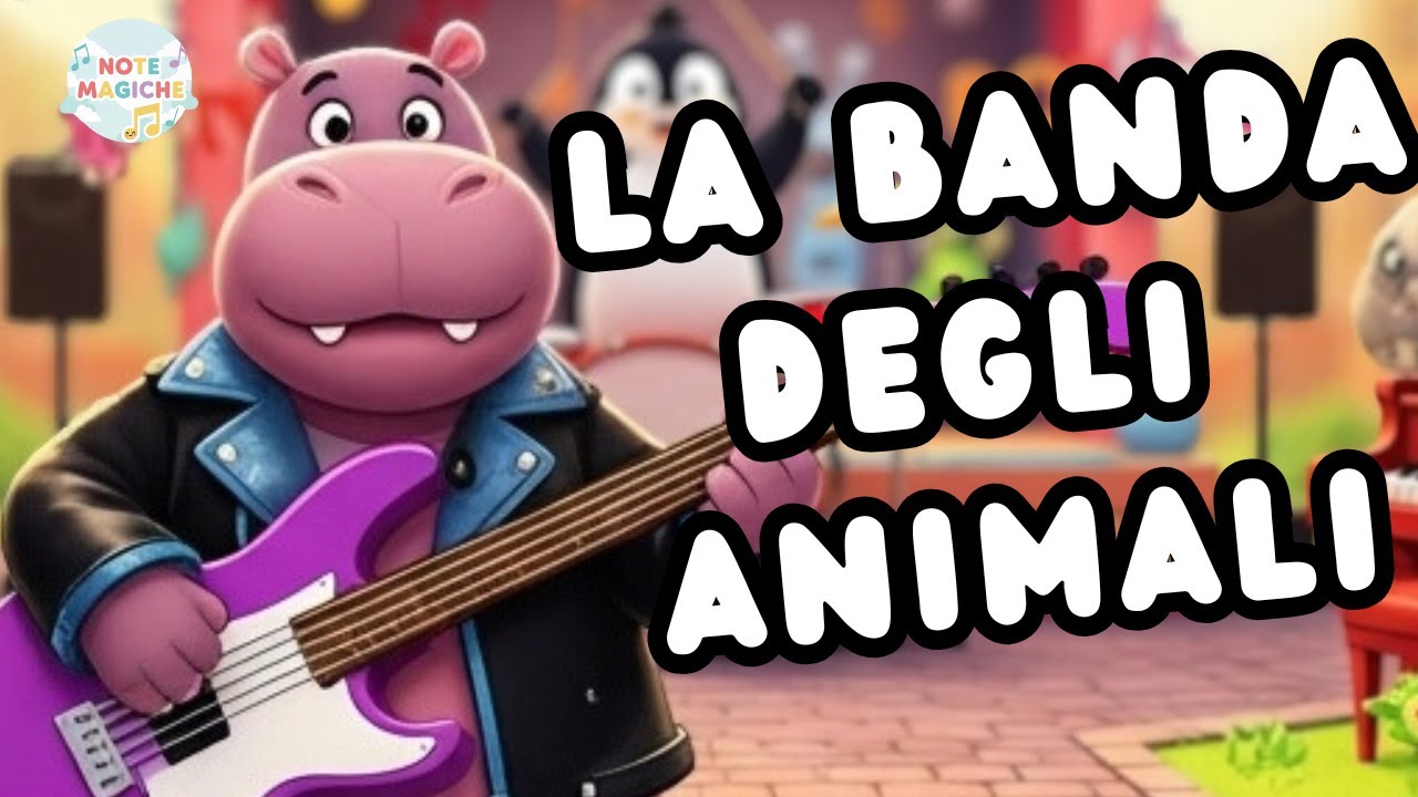 🎶 La Banda degli Animali – Canzoni per Bambini | Musica Divertente per Bimbi 🐾- Baby dance allegra