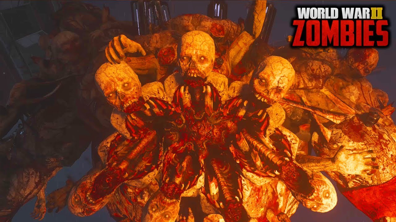 WW2 ZOMBIES - FULL MAIN EASTER EGG GUIDE HUNT GAMEPLAY! (Call of Duty WW2 Zombies)