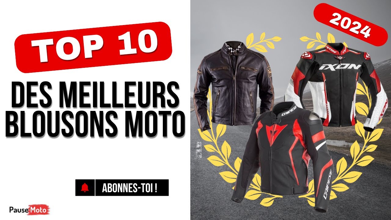 Meilleurs blousons moto - TOP 10 en 2024
