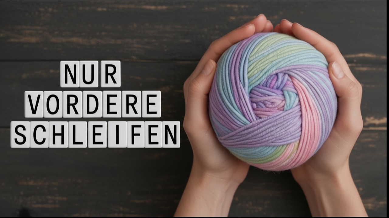 Ich stricke nichts anderes – nur das! ❤️