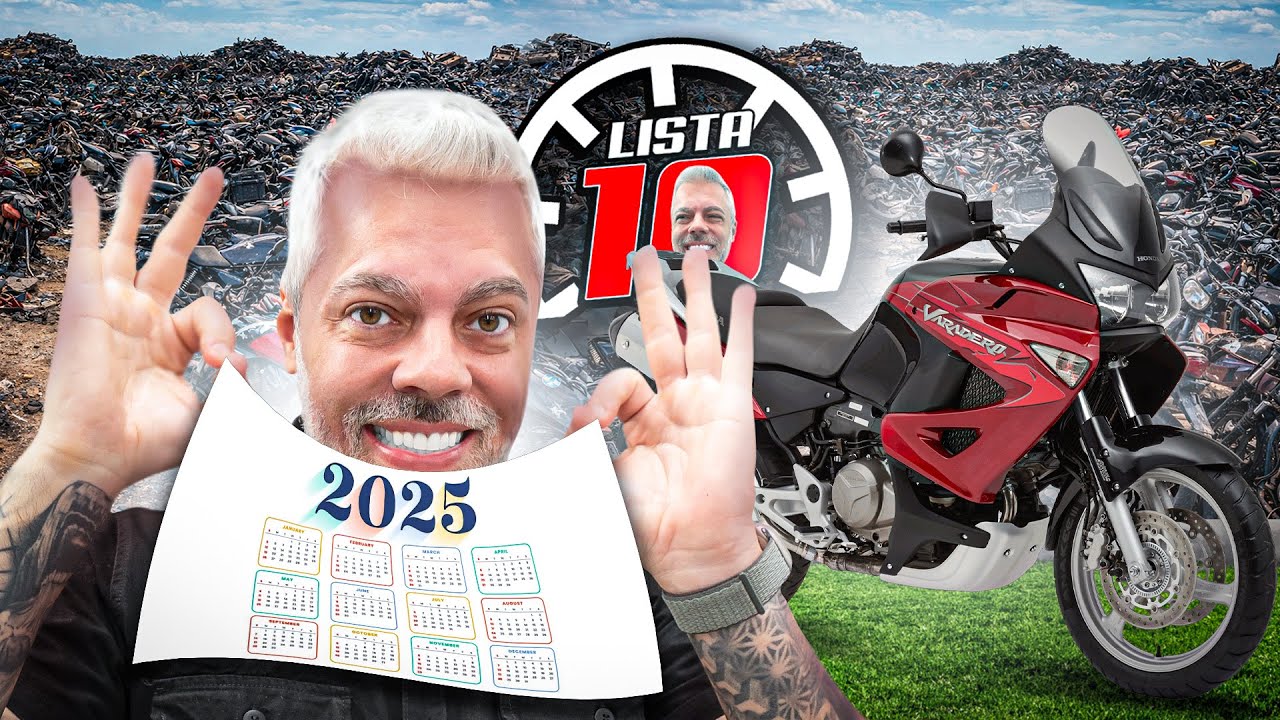10 Motos USADAS e baratas que (NÃO VALEM MAIS A PENA) em 2025