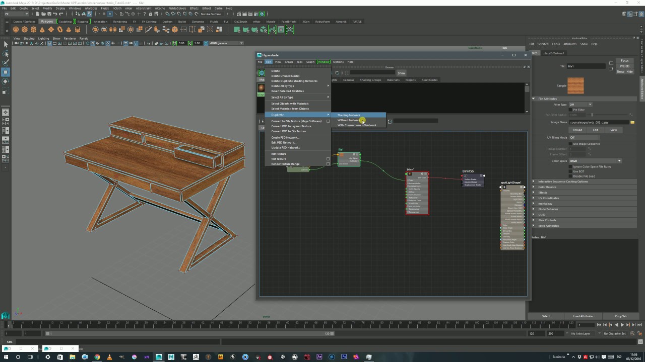 Texturizado en Maya Parte 01