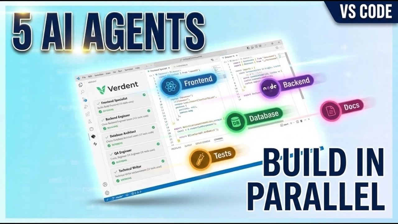 I Built a Full-Stack App in 8 Minutes Using 5 AI Agents | Verdent Parallel Development