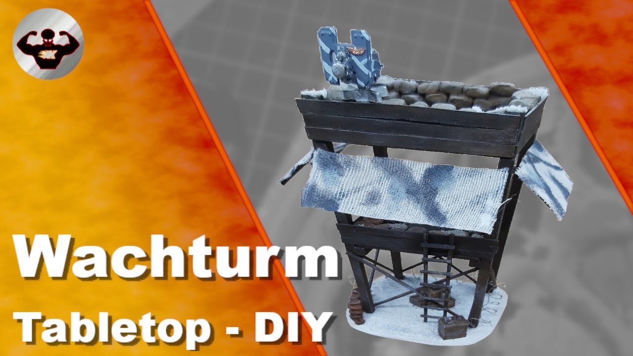Wachturm selber bauen | Tabletop | DIY | Howto ⛫