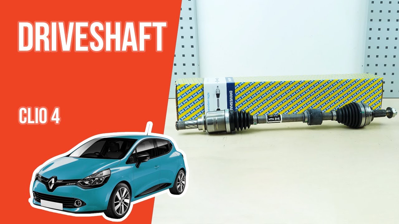How to replace the driveshaft Clio mk4 🚗