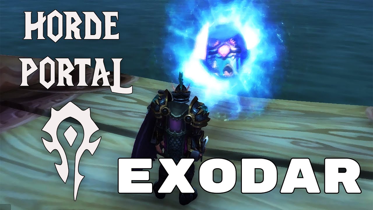 Horde Portal To Exodar - How To Get There! Easy
